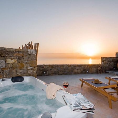 Gorgeous Studio In Cycladic Architecture Overlooking The Aegean Apartment Houlakia  Exterior foto