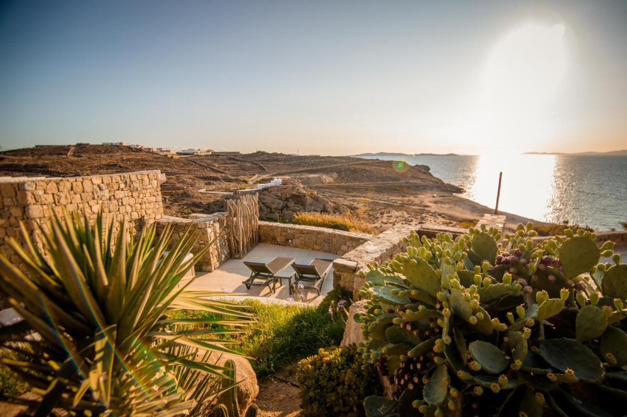 Gorgeous Studio In Cycladic Architecture Overlooking The Aegean Apartment Houlakia  Exterior foto