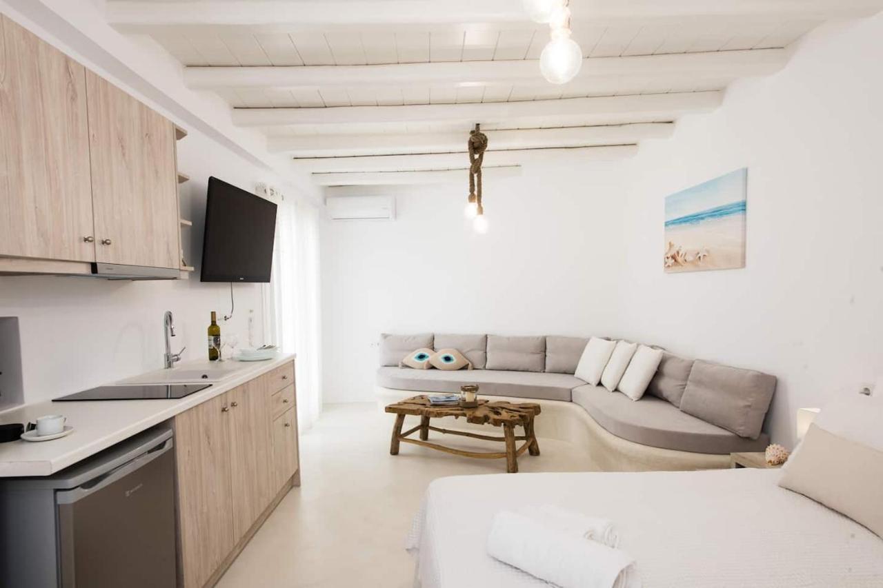 Gorgeous Studio In Cycladic Architecture Overlooking The Aegean Apartment Houlakia  Exterior foto